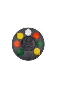 Resim Hype Store Kedi Köpek Bulmacası ve Yaş Yeme Mama kabı Gri-mix 