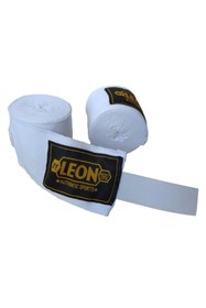 Resim By Leon 1982 3,5 Metre Beyaz Leon Elastik Boks, Kick Boks Ve Muay Thai Bandajı 