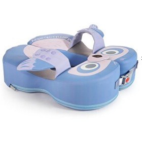 Resim Mambobaby Katlanabilir Göğüs Destekli Bebek Yüzme Simidi - Baykuş 