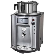 Resim Premium Otomatik Su Alma 40 Litre Üç Demlikli Çay Kazanı Makinesi 
