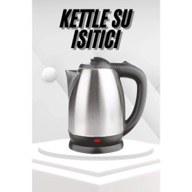 Resim Yeni Nesil Saplı Uzun Ömürlü Paslanmaz Çelik Su Isıtıcı Kettle Nemere 