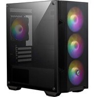 Resim Msı 600W 80+ Mag Forge M100A D60 Gaming Mid-Tower Pc Kasası 