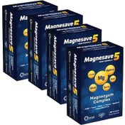 Resim Magnesave5 Magnezyum Complex 4 x 60 Kapsül 