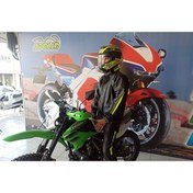 Resim APOLLO MOTO&BİKE Pvc Motorcu Fermuarlı Yağmurluk-m 