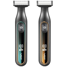 Resim Sones Vgr V-360 5w Usb Dijital Ekranlı Elektrikli T Şekilli Tıraş Makinesi Sarı 
