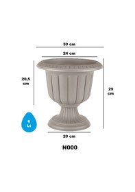 Resim Serinova Kupa Saksı No:0 6 Lt 56037393 