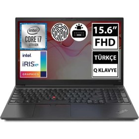 Resim Lenovo E15 21E6006YTX I7-1255U 16GB 512SSD 15.6" Fullhd Freedos Taşınabilir Bilgisayar 