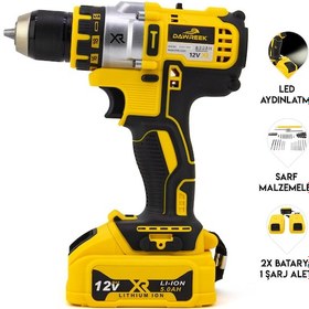 Resim Dawreek 10 MM Çelik Mandren Vidalama DW3P 