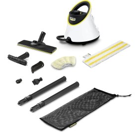Resim Belirtilmemiş Karcher Sc 2 Deluxe Beyaz Buharlı Temizleme Makinası 1500 W Aksesuarlarla Ev ve Ofis Temizliği 