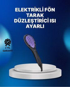 Resim AyrStore Hızlı Isınan 365 Derece Sabit Isılı Seramik Düzleştirici Tarak Isıya Dayanıklı 
