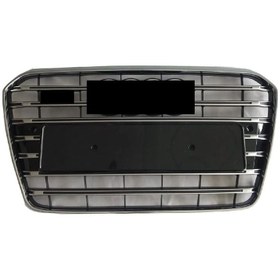 Resim Audi A5 S5 Panjur Krom/Siyah 2011-2016 Arası Uyumlu 