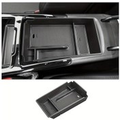 Resim Hightower Kia K5 2021-2025 Konsol Organizatörü Dl3 Gt Gt-line Siyah Araç Kolçak Saklama Kutusu 