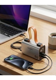 Resim Mey İthalat 50000 Mah Powerbank Süper Hızlı Şarj Led Dijital Göstergeli Taşınabilir Şarj Cihazı Çok Renkli 