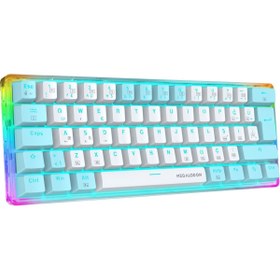 Resim MEGALODON Rgb Oyuncu Klavyesi MX-1 Mekanik Gaming Blue Switch Klavye Türkçe Q 