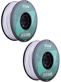 Resim eSun Abs + X2 Beyaz 1.75mm 2li Paket Filament 