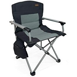 Resim Madfox Journey Katlanır Siyah Gri Kamp Sandalyesi 