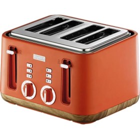 Resim Berghoff Gem Natural Turuncu Dört Dilim Ekmek Kızartma Makinesi 