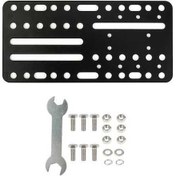 Resim Fortunelane Usb Freni Montaj Braketi - Paslanmaz Çelik Siyah 21.8x10.5cm Siyah 