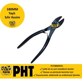 Resim Platin Hırdavat Kuyumcu Keskisi Yaylı Sıfır Kesim 180MM Alman Malı 