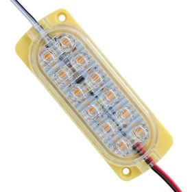 Resim LTG Nova Parlak Yanıp Sönen Sarı 24 Volt 1.2 Watt 2835 Modül LED 