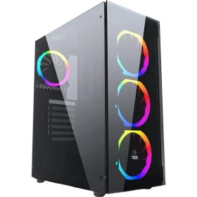 Resim ARES Rainbow 4x120 MM Fan Gaming Oyuncu Kasası 