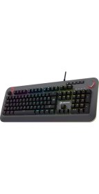 Resim Gamepower Starscream 60M Rgb Kırmızı Switch 60 Milyon Türkçe Q USB Suya Dayanıklı Optik Mekanik Gaming Klavye (3x Switch Hediyeli) 3 Yıl Garantili 