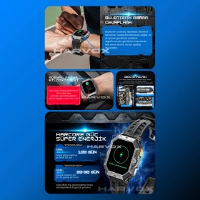 Resim DTULTRA2 Watch X1 Pro Akıllı Saat Iphone Ve Android Tüm Telefonlara Uyumlu 