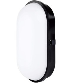 Resim Su Geçirmez 20w Siyah Kasa Gün Işık 4200k Bahçe Teras Banyo Gün Işığı 