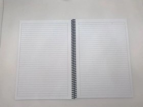 Resim Eko Pp Spiralli Pp Kapak Defter A4 60 Yaprak Çizgili 