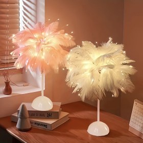 Resim LEDoor Yatak Odası Masa İç Mekan Dekoratif Işıklar, Romantik, Enerji Verimli, Pembe, Dokunmatik Kontrol, Pil Gücüyle Çalışır, Pil Dahil Değildir, Plastik, Sevgililer Günü, Doğum Günü, Hediye Teması, Çiçekler, Sevgililer Günü, Doğum Günü İçin 