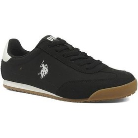 Resim U.S. Polo Assn. U.s.polo Assn Latel 6fx Siyah Comfort Anatomik Casual Spor Ayakkabısı Siyah 