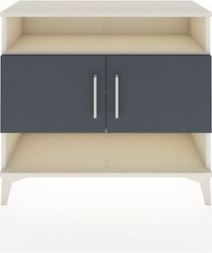 Resim Arges Şifonyer 3 Raflı 2 Kapaklı 88x30x80 Aytaşı-antrasit Aytaşı 