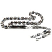 Resim 925 Ayar Gümüş Püsküllü Gümüş-Firuze-Mercan Arpa Kesim Erzurum Ol N11.981 