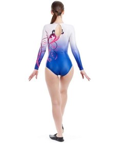 Resim Cd 06 Baskılı Cimnastik Mayo Çok Renkli 