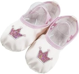 Resim SHERCHPRY 2 Çift Bale Terliği Bale Dans Ayakkabıları Bale Ayakkabısı Jimnastik Yoga Ayakkabıları 