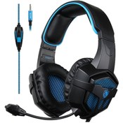 Resim Sades SA807 Stereo 3.5 MM Mic Kablolu Mikrofonlu Oyun Kulaklığı 