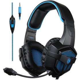 Resim Sades SA807 Stereo 3.5 MM Mic Kablolu Mikrofonlu Oyun Kulaklığı 