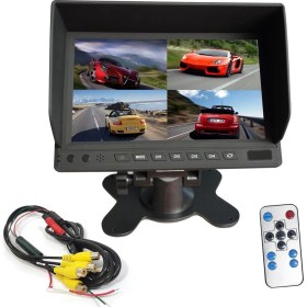 Resim Okul Araç Monitör Seti 7 4 Kameralı Go-I34 Okul Seti (GO-3344) 