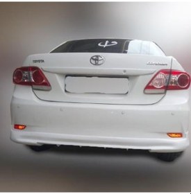 Resim Toyota Corolla Uyumlu 2010-2012 Astarlı Arka Karlık 