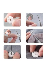 Resim Genel Markalar Yorgan Kılıfı Sabitleme Seti Elbise Etiket Takma Aparatı 