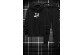 Resim Trendypassion Unisex Usual Suspect Baskılı Eşofman Takımı 