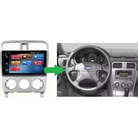 Resim Subaru Forester Android Multimedya Sistemi 6-128 Myway 2003-2008 9" 