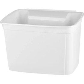 Resim Pembe 4 Lt Askılı Çöp Kutusu, Şık ve Pratik Ev ve Ofis Kullanımı 