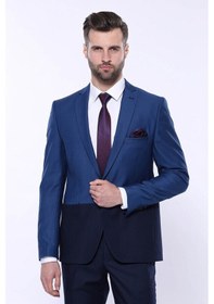 Resim Wessi Renk Geçişli Lacivert Takım Elbise Lacivert 