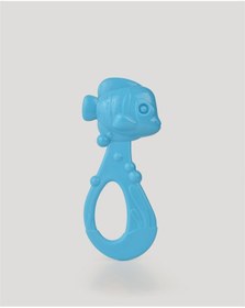 Resim Çift Renkli Balık Çıngırak Mavi 