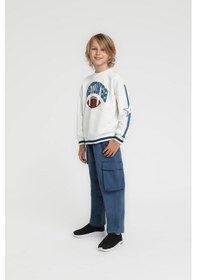 Resim Xo Kids Erkek Çocuk Pantolon 9-13 Yaş 2573 Petrol 