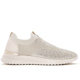 Resim Derimod Zero Kadın Bej Taşlı Sneaker 25SFD43136F 