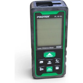 Resim Proter Pl 50 Gl Lazer Metre 50 mt Yeşil 