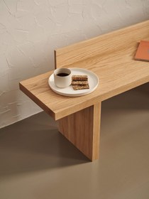 Resim Kanō - Meşe Bank - 120x35x50 / Açık Ahşap 