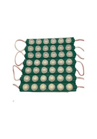 Resim 100 Adet 12 Volt 6 Watt 6 Lensli Yeşil 3030 Smd Led Modül Ip65 1 Paket 